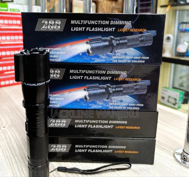New Shock Torch/ Multifunction Dimming Flashlight