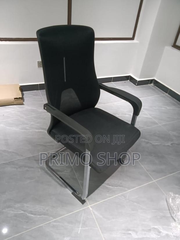 Office Chair; Sleek Highback Accent Office Chair - thumbnail 3