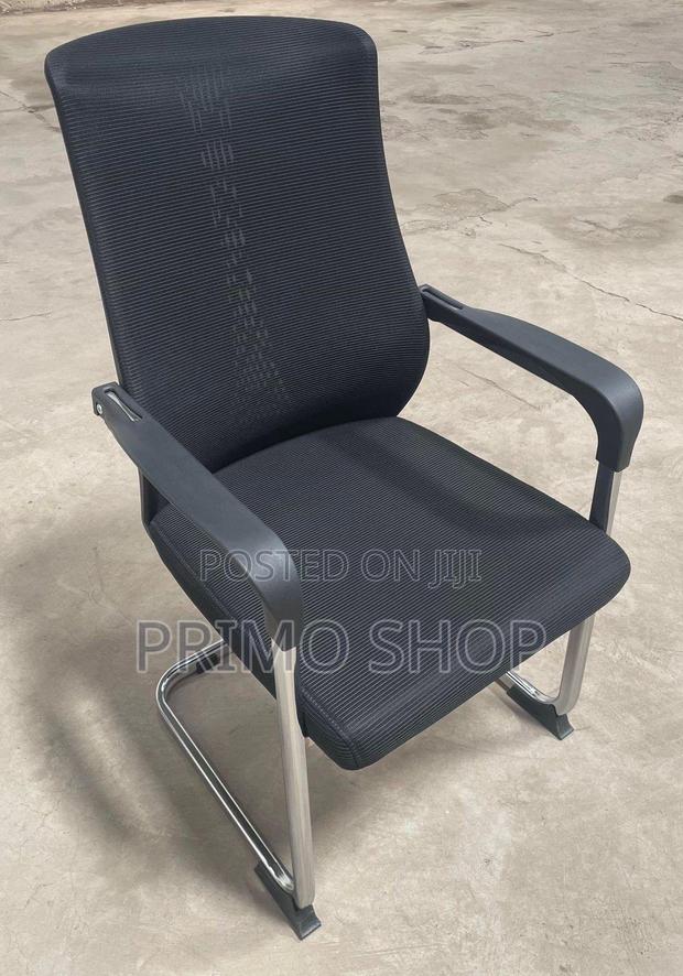 Office Chair; Sleek Highback Accent Office Chair - thumbnail 5