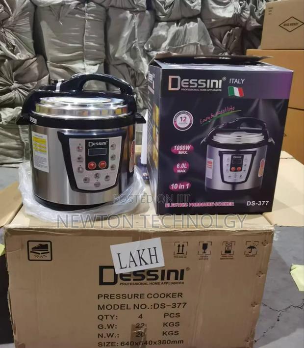 6 Litre Dessini Electric Pressure Cooker