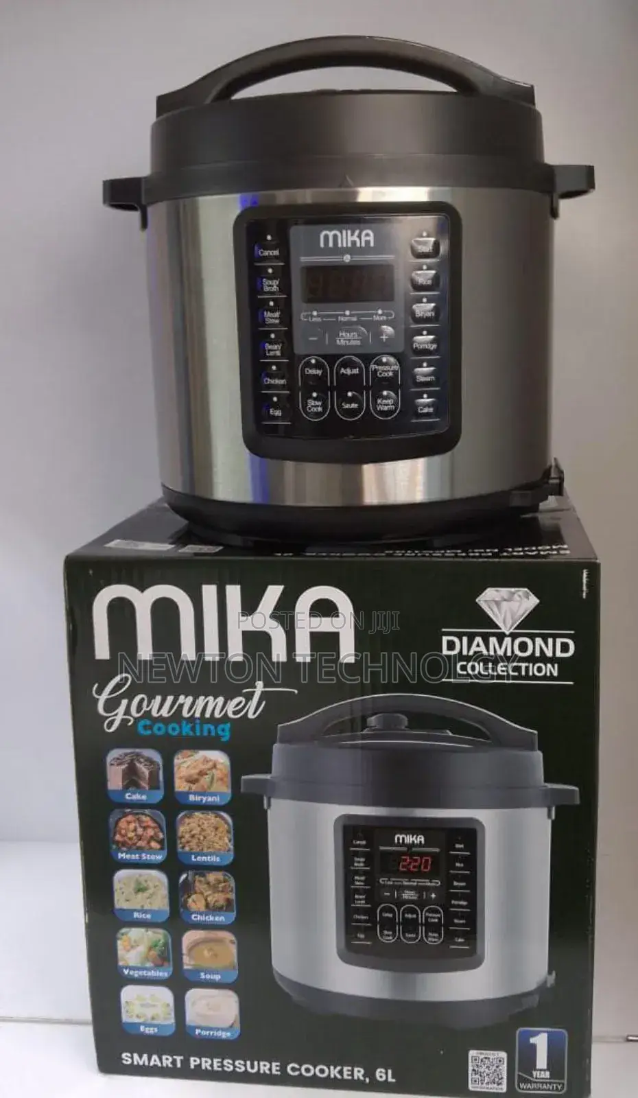 Mika Smart Pressure Cooker 6l