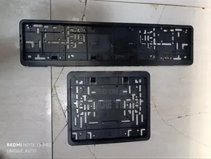Plastic Number Plate Holder – Secure & Sleek Design