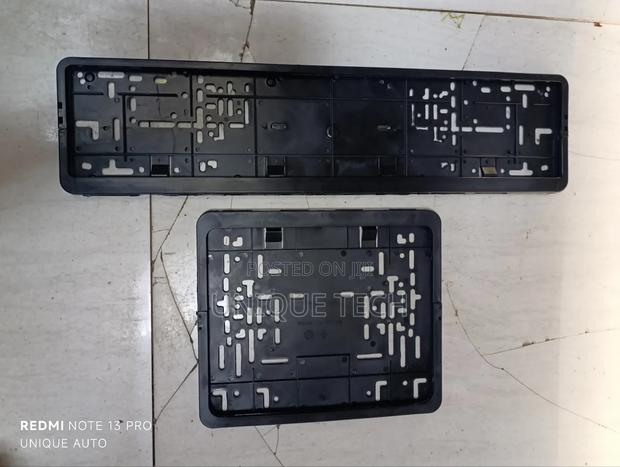 Plastic Number Plate Holder – Secure & Sleek Design
