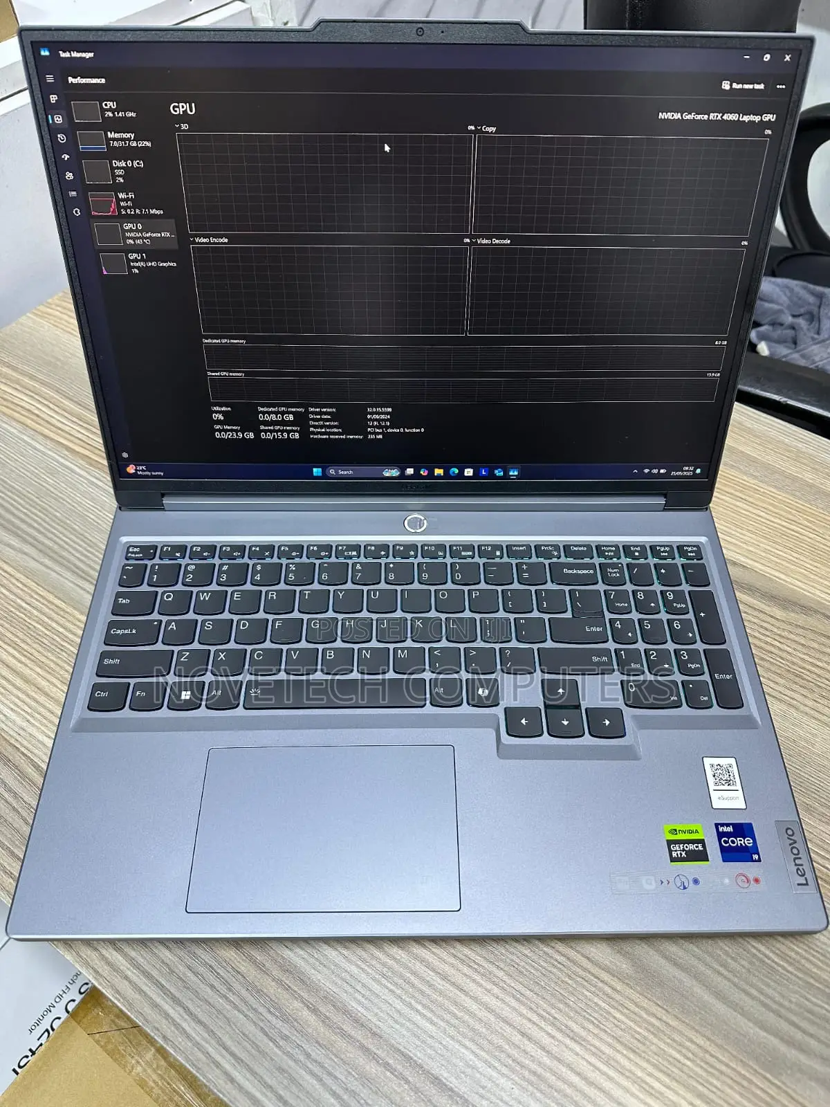 New Laptop Lenovo Legion 5 32GB Intel Core I9 SSD 1T