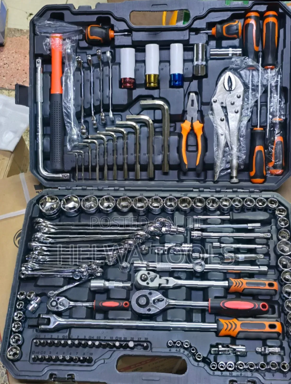 142 PCS Combination Spanner and Socket Socket