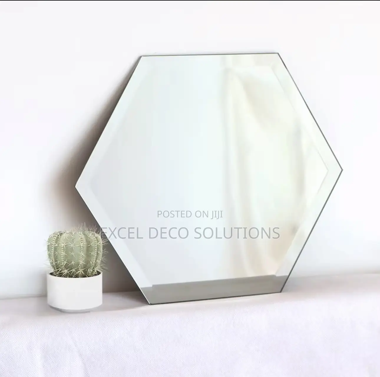 Modern Reflections Hexagons Mirrors Set