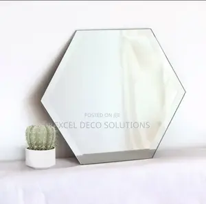 Modern Reflections Hexagons Mirrors Set