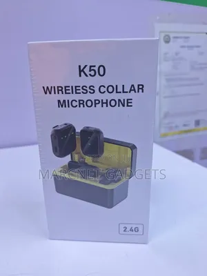 K50 Wireless Collar Microphone With Noise Cancellation