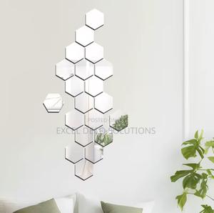 Costal Vibes Hexagonal Decor Mirrors - thumbnail 2