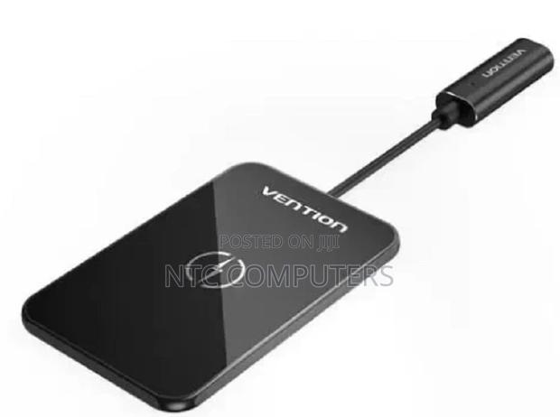 Vention Wireless Charger 15w Ultra-Thin Mirrored Surface - main view