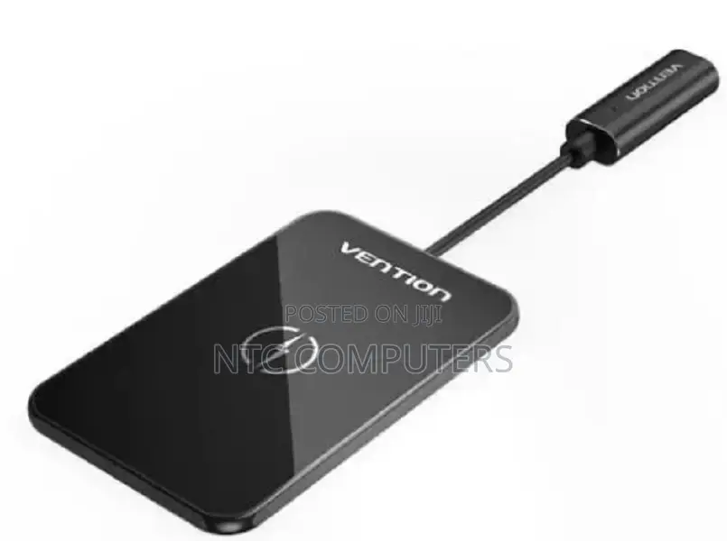 Vention Wireless Charger 15w Ultra-Thin Mirrored Surface