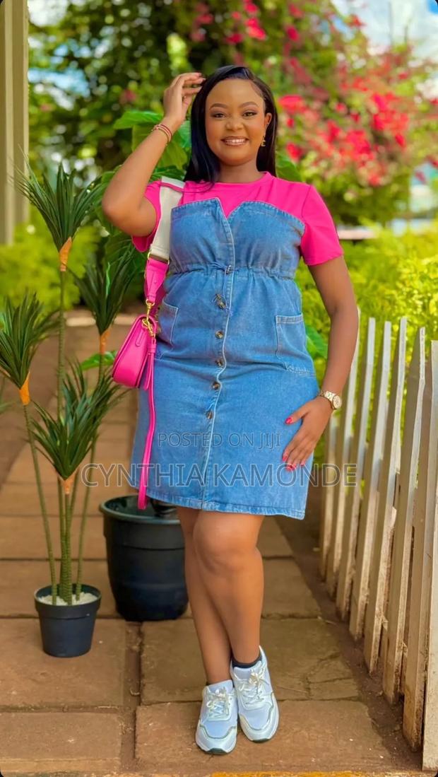 Denim Jeans Dress - thumbnail 4