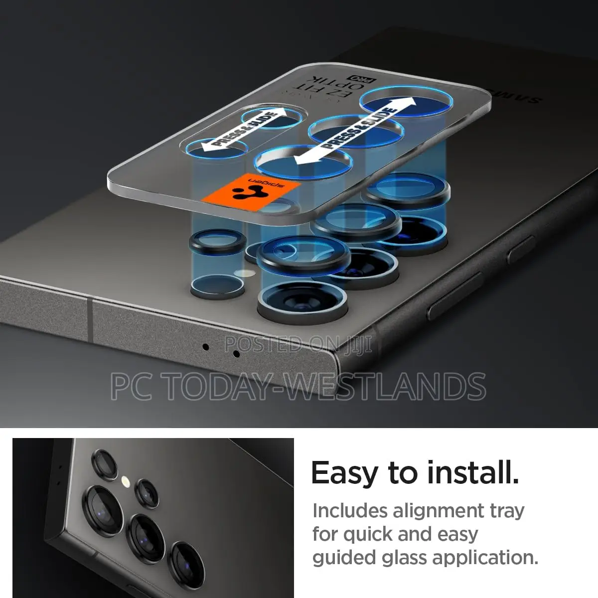 Spigen Camera Lens Screen Protector Samsung S24 Ultra