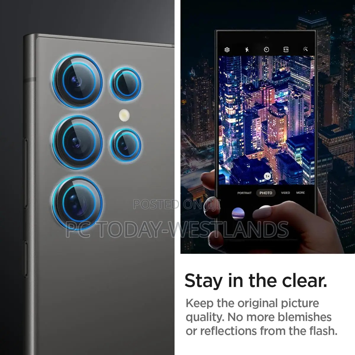 Spigen Camera Lens Screen Protector Samsung S24 Ultra