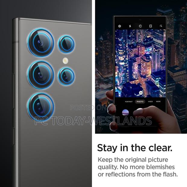 Spigen Camera Lens Screen Protector Samsung S24 Ultra - thumbnail 3