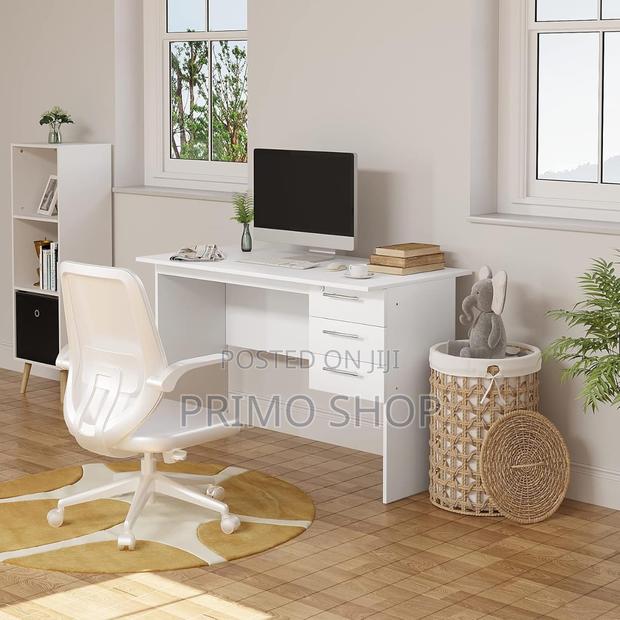 Office Desk;100cm Refined Grain Accent Desk