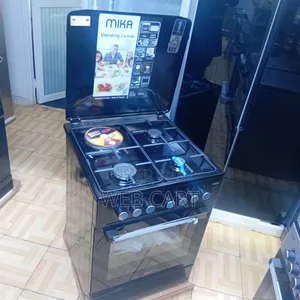 Mika Mst6060u31ebl 60x60 Gas Cooker – 3 Gas + 1 Electric