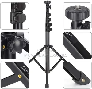 1.6m Alum Mobilephone Adjust Holder Photography Tripod Stand
