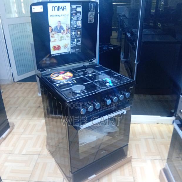 Mika 3 Gas + 1 Electric Burner Cooker – Jet Valve, 60x60