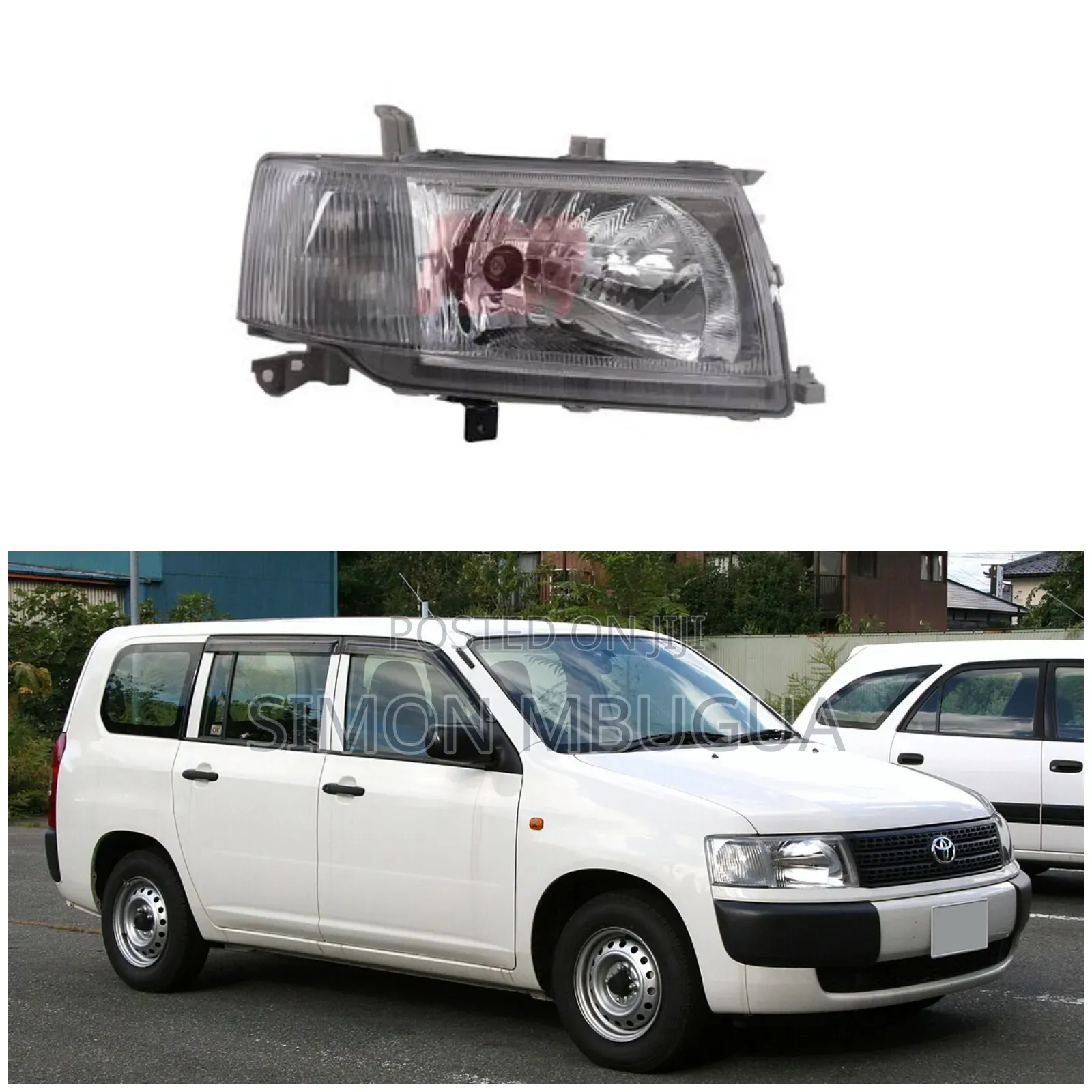 Toyota Probox Old Model Headlight