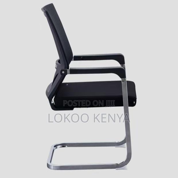 Office Chair: Chrome-Based Visitor Office Chair - thumbnail 2