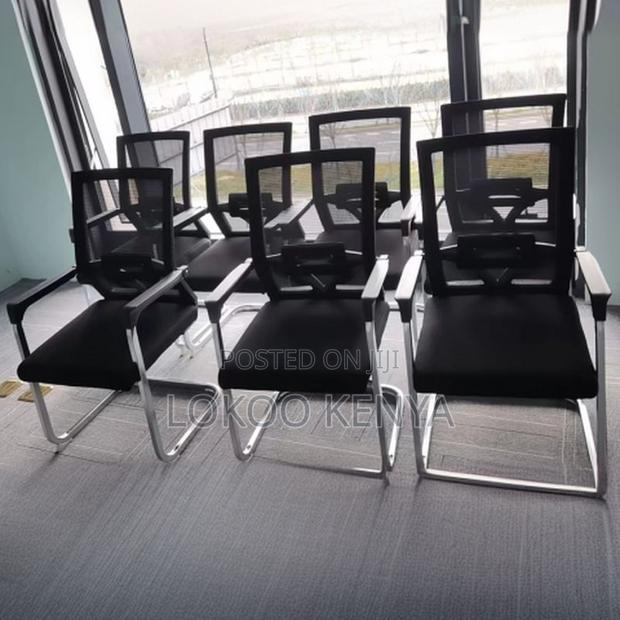 Office Chair: Chrome-Based Visitor Office Chair - thumbnail 5