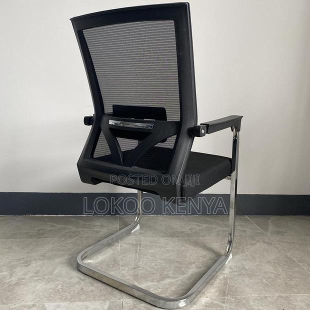 Office Chair: Chrome-Based Visitor Office Chair - thumbnail 7