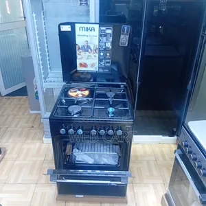 Mika 60cm Free-Standing Gas Cooker With Jet Valve