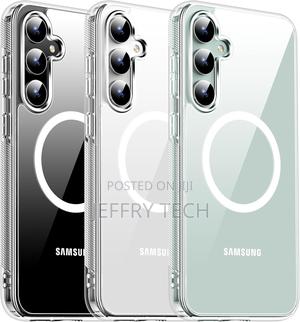 Meifigno Samsung Galaxy S23 Fe Case Clear Crystal Clear - thumbnail 2