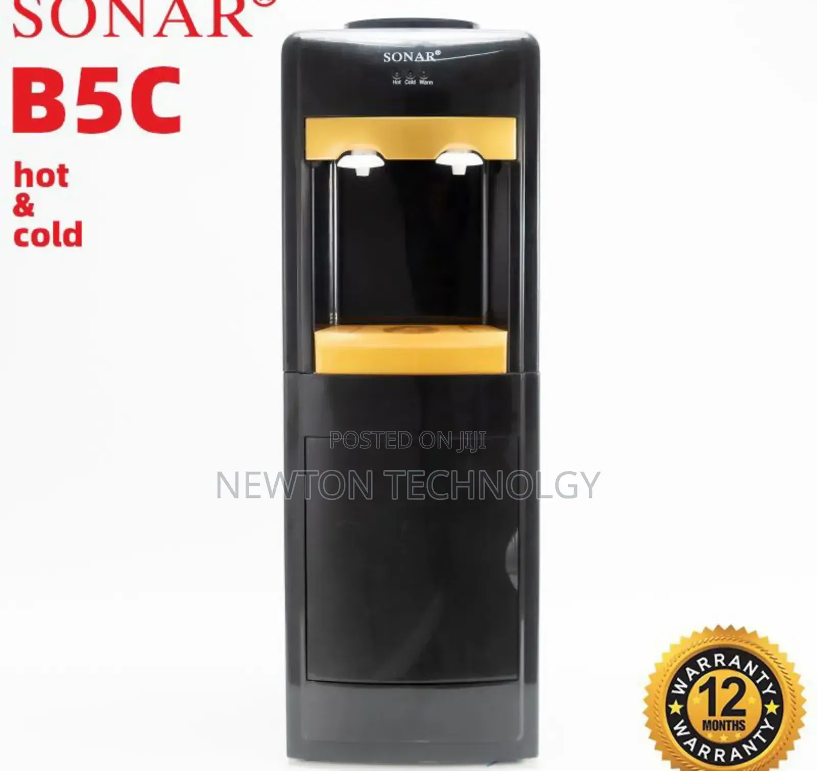 Sonar B5c Hot and Cold Water Free Standing Dispenser