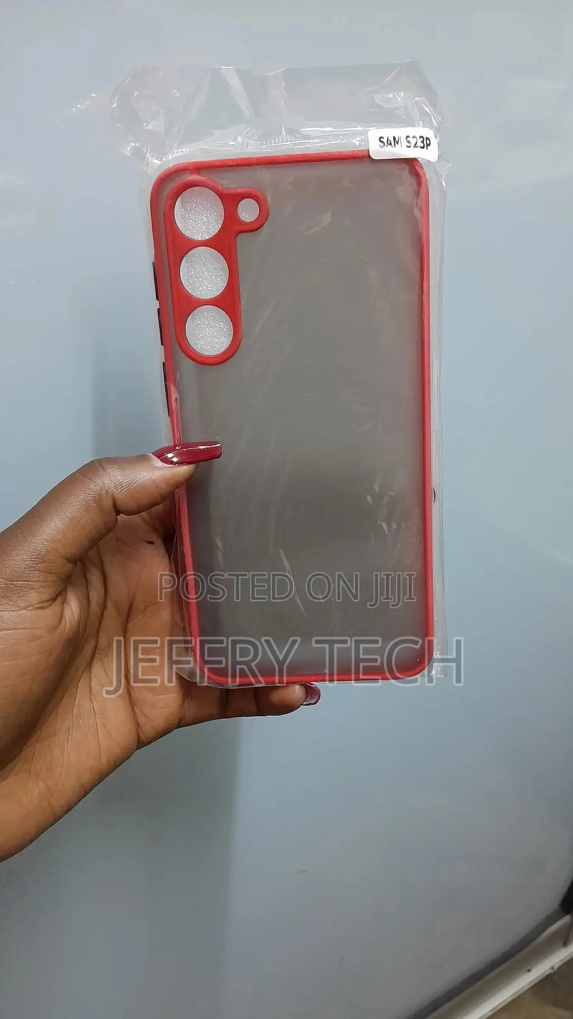 Jetech Matte Case for Samsung Galaxy S23+ Translucent