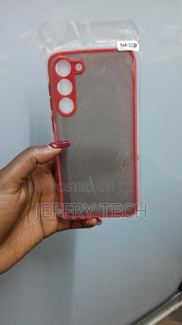 Jetech Matte Case for Samsung Galaxy S23+ Translucent - main view