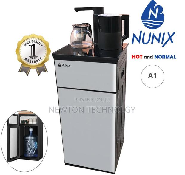 Silver Nunix A1 Bottom Load Hot and Normalwater Dispenser - main view