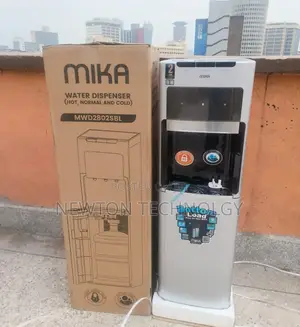 Mika Bottom Load Dispenser Black and Silver