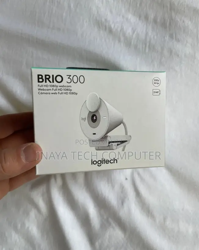 Logitech Brio 300 Wired Webcam