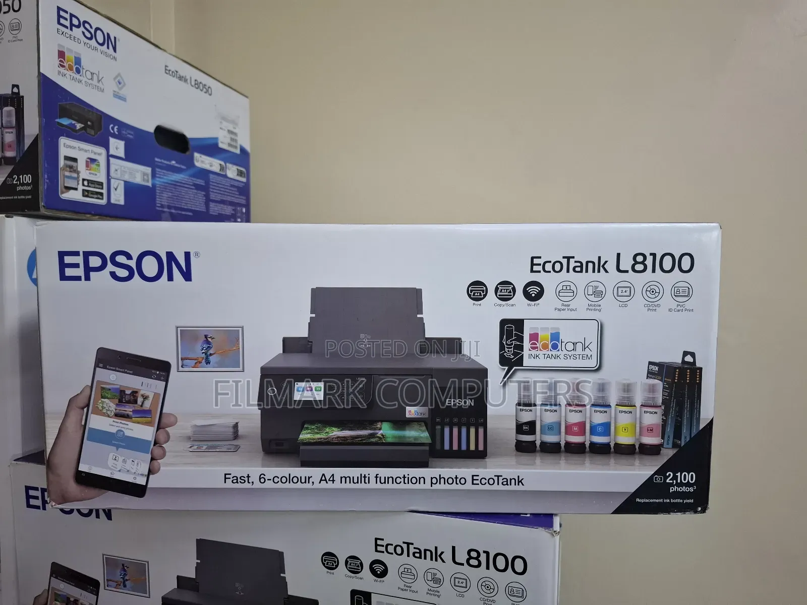 Epson Ecotank L8100 Inktank Multifunctional Inkjet Printer