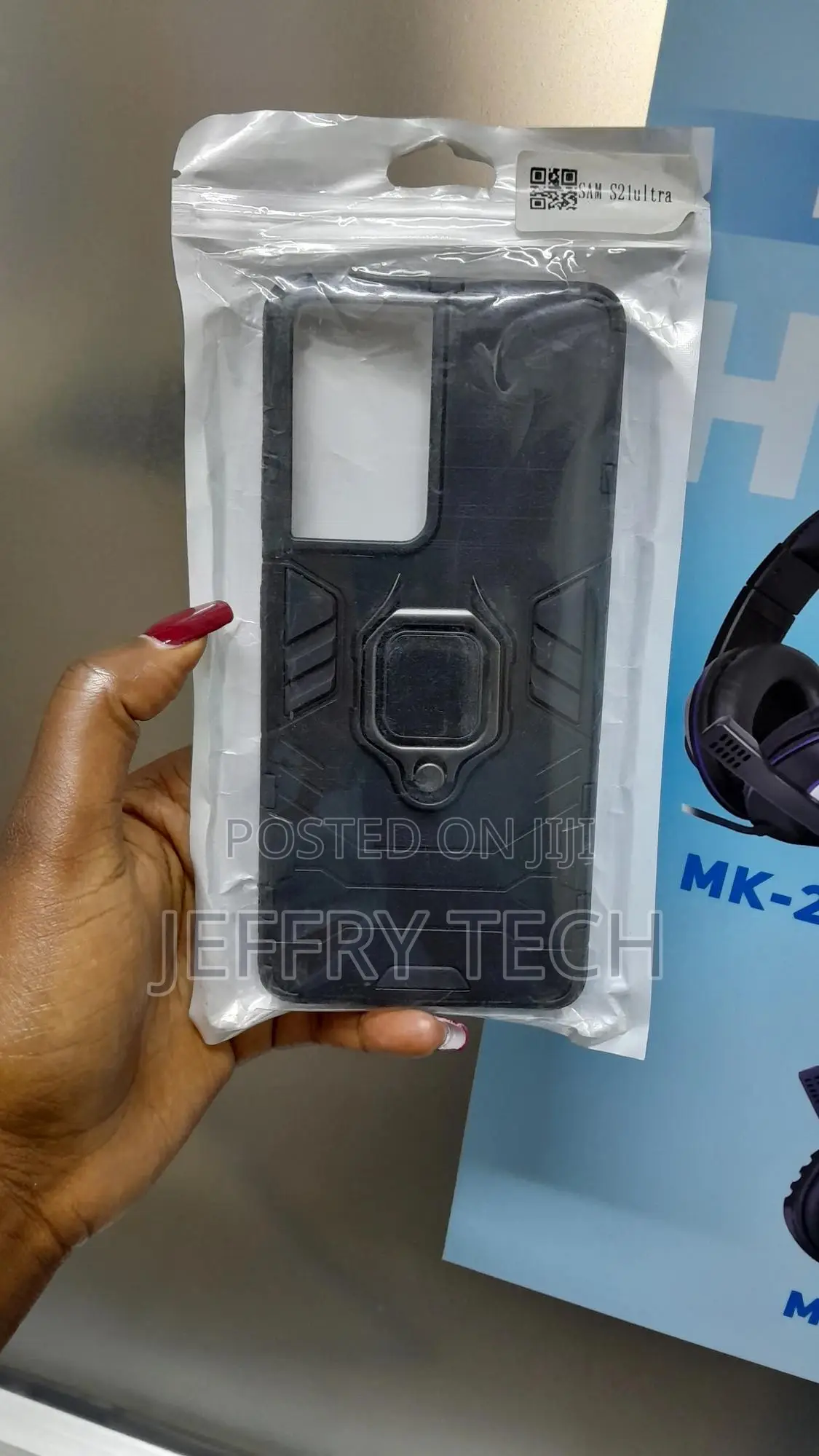 Huzhide Galaxy S21 Ultra 5g Case With Ring Holder Kickstand