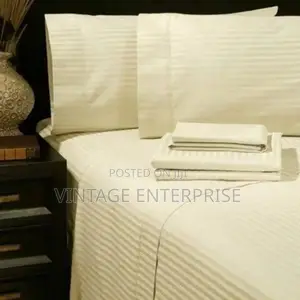 Satin Striped Bedsheets