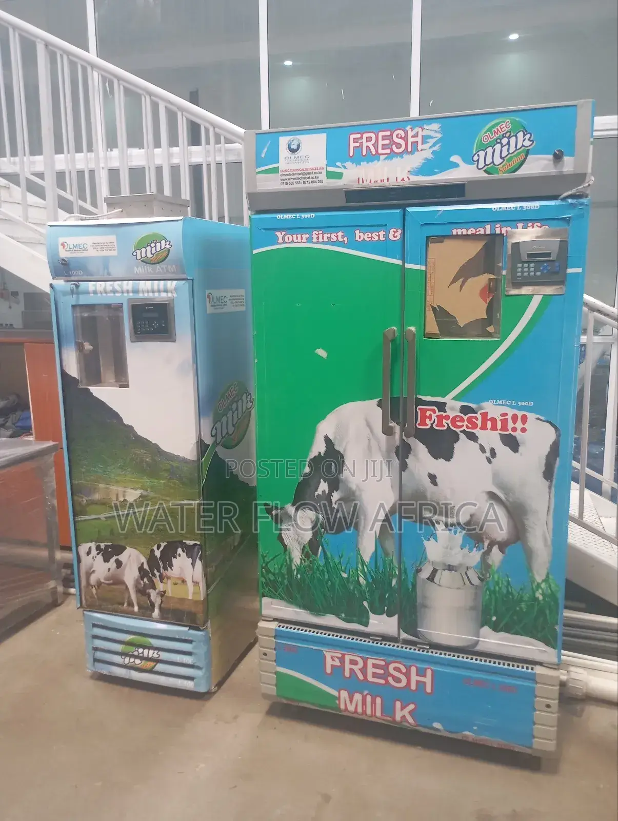 Milk Coolers and Milk Atms
