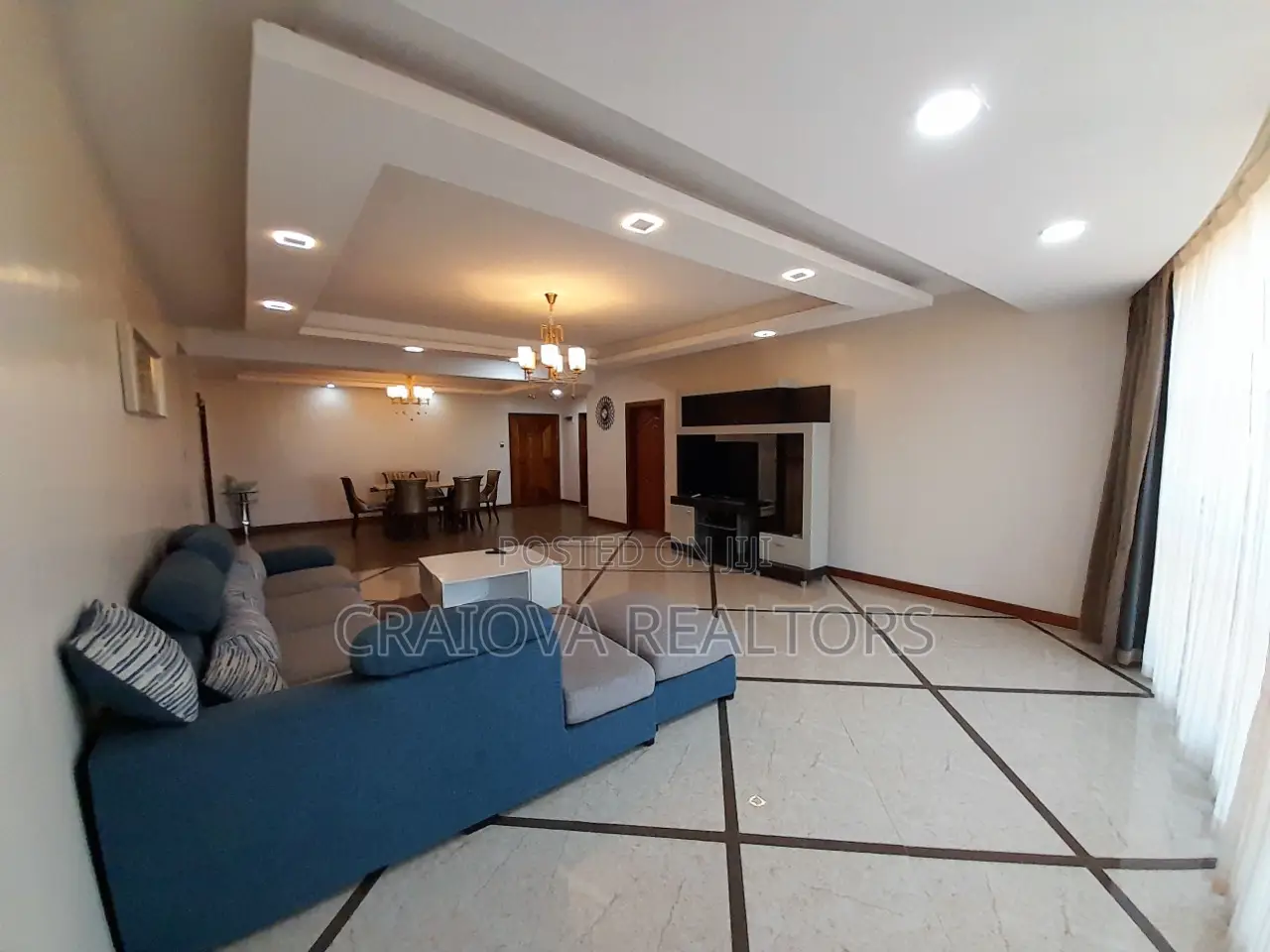 Furnished 3bdrm Apartment in Kileleshwa for rent
