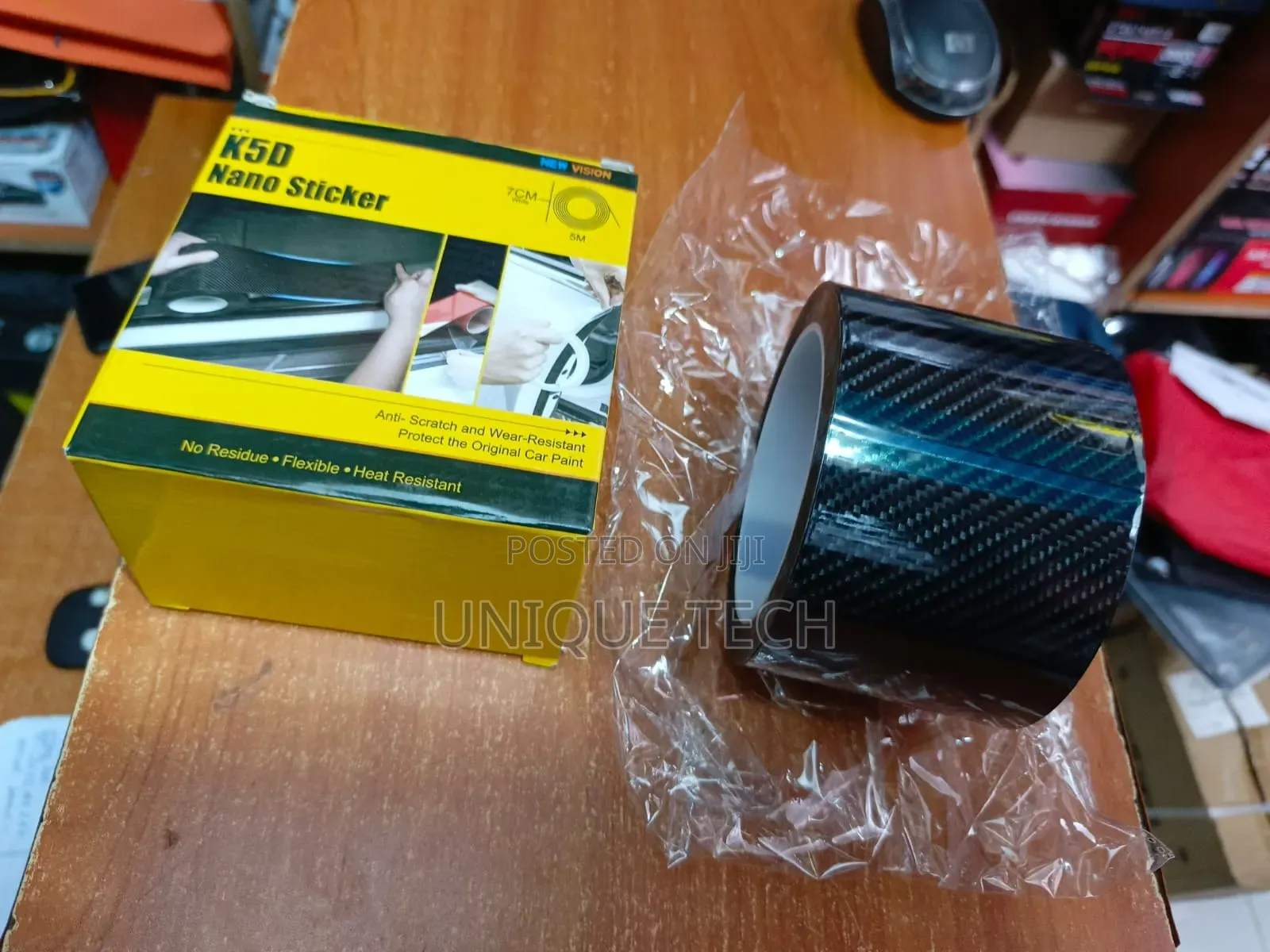 Carbon Fibre Nano Tape 5m X 7cm – Strong & Stylish Wrap