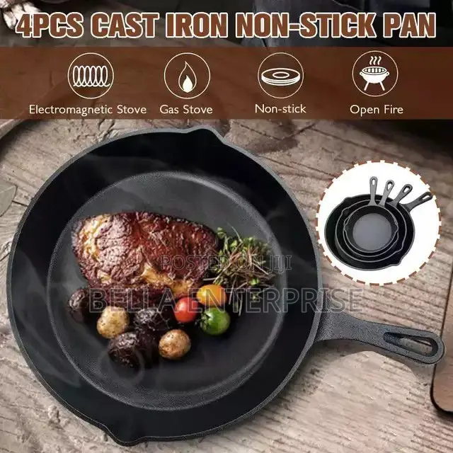 Gas Cooker/Induction Cookware Cast Iron Frying Pan