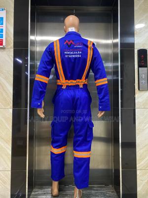 Reflective Safety Cargo Overalls Branded - thumbnail 2