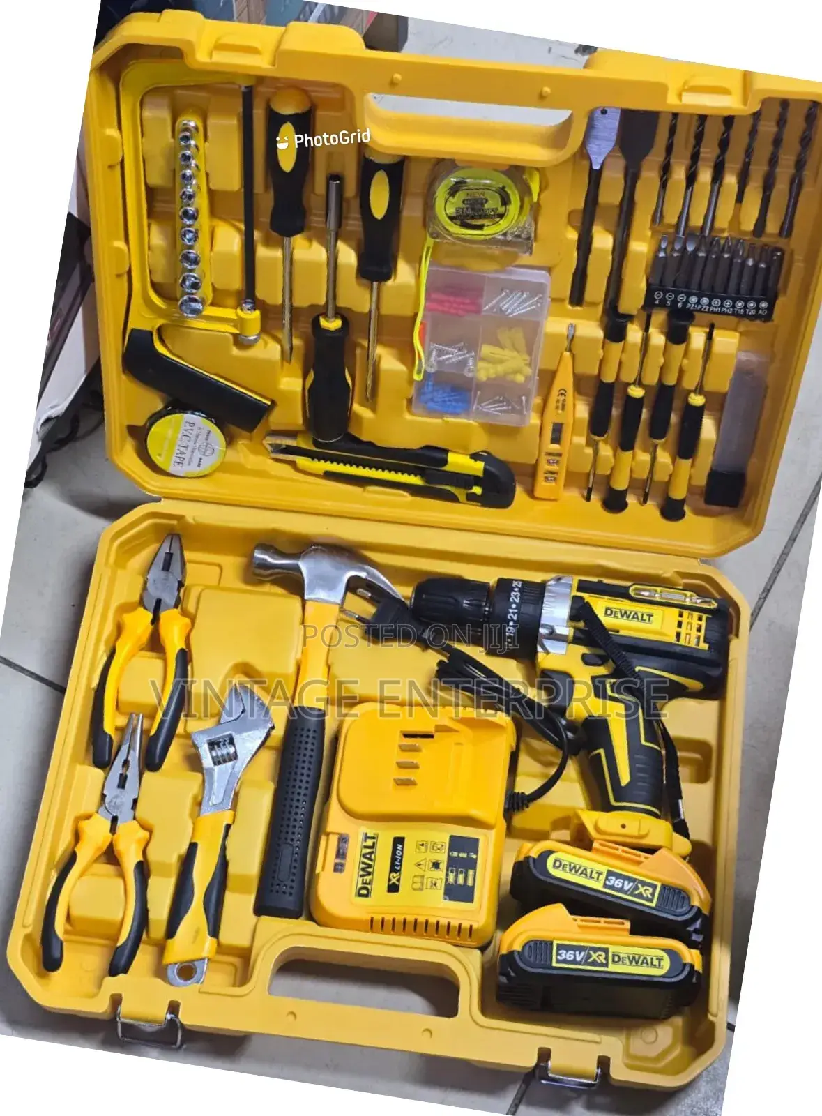 Dewalt 36v Cordless Toolkit 108pcs Tool Set
