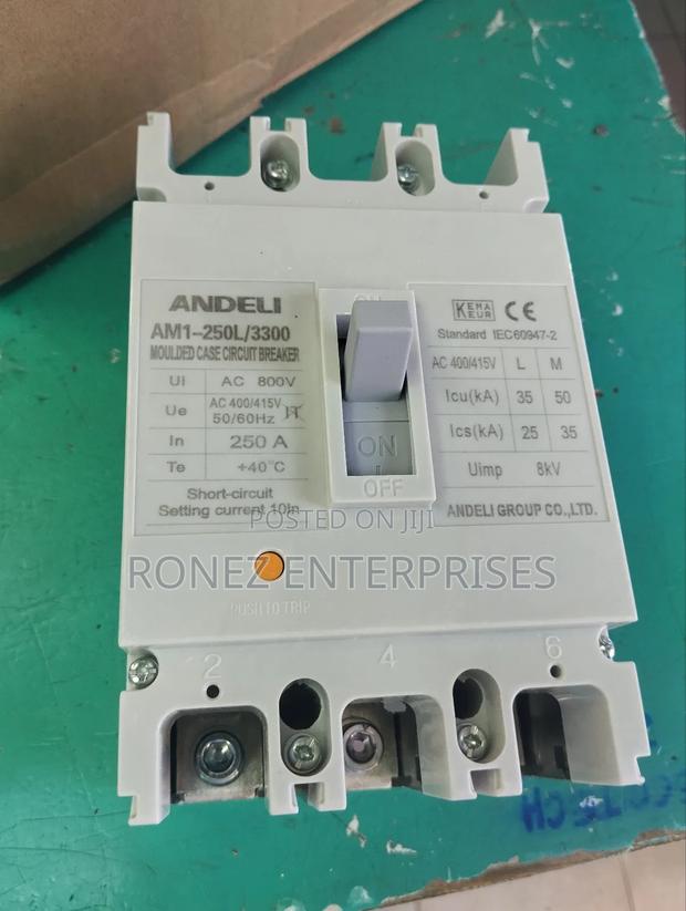 McCb 250 Amps 3 Pole Andeli
