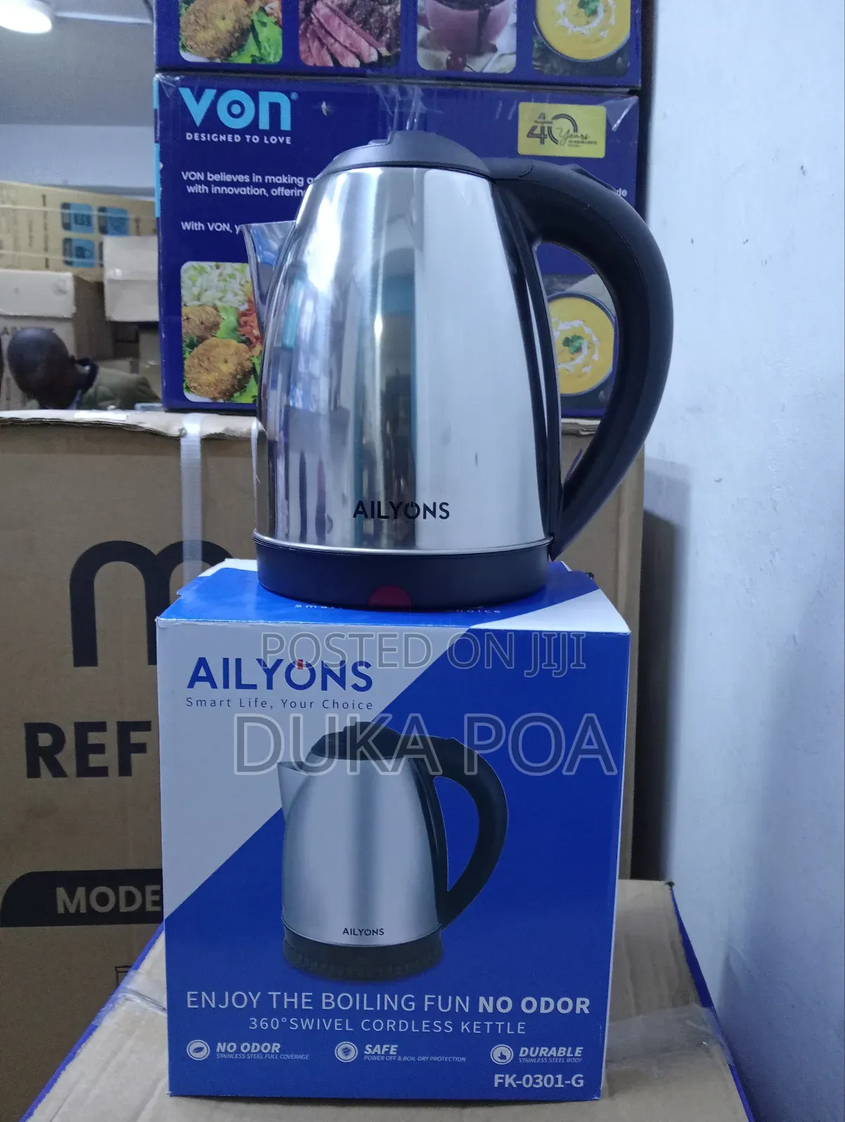 Ailyons Cordless Electric Kettle K