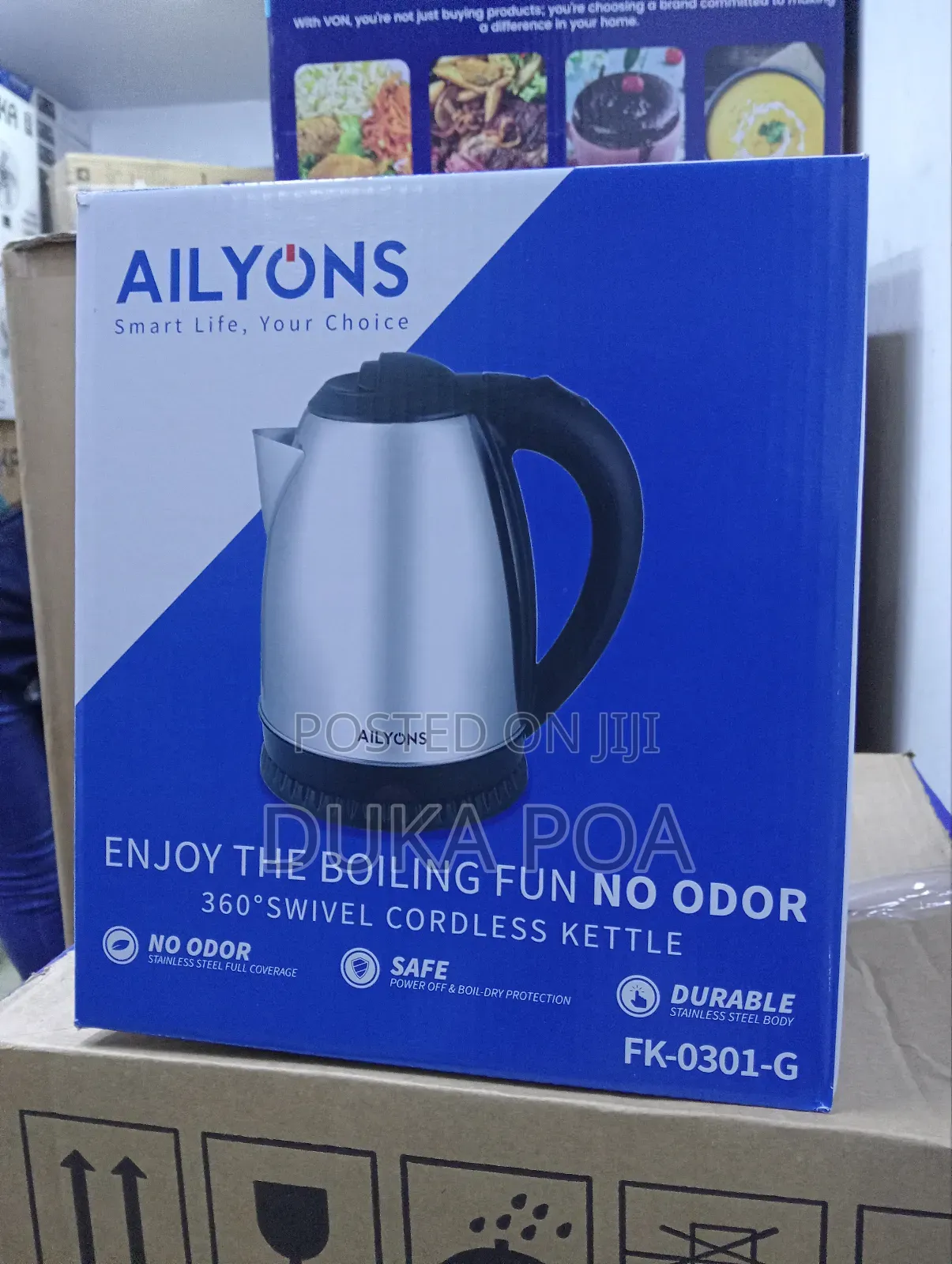 Ailyons Cordless Electric Kettle K