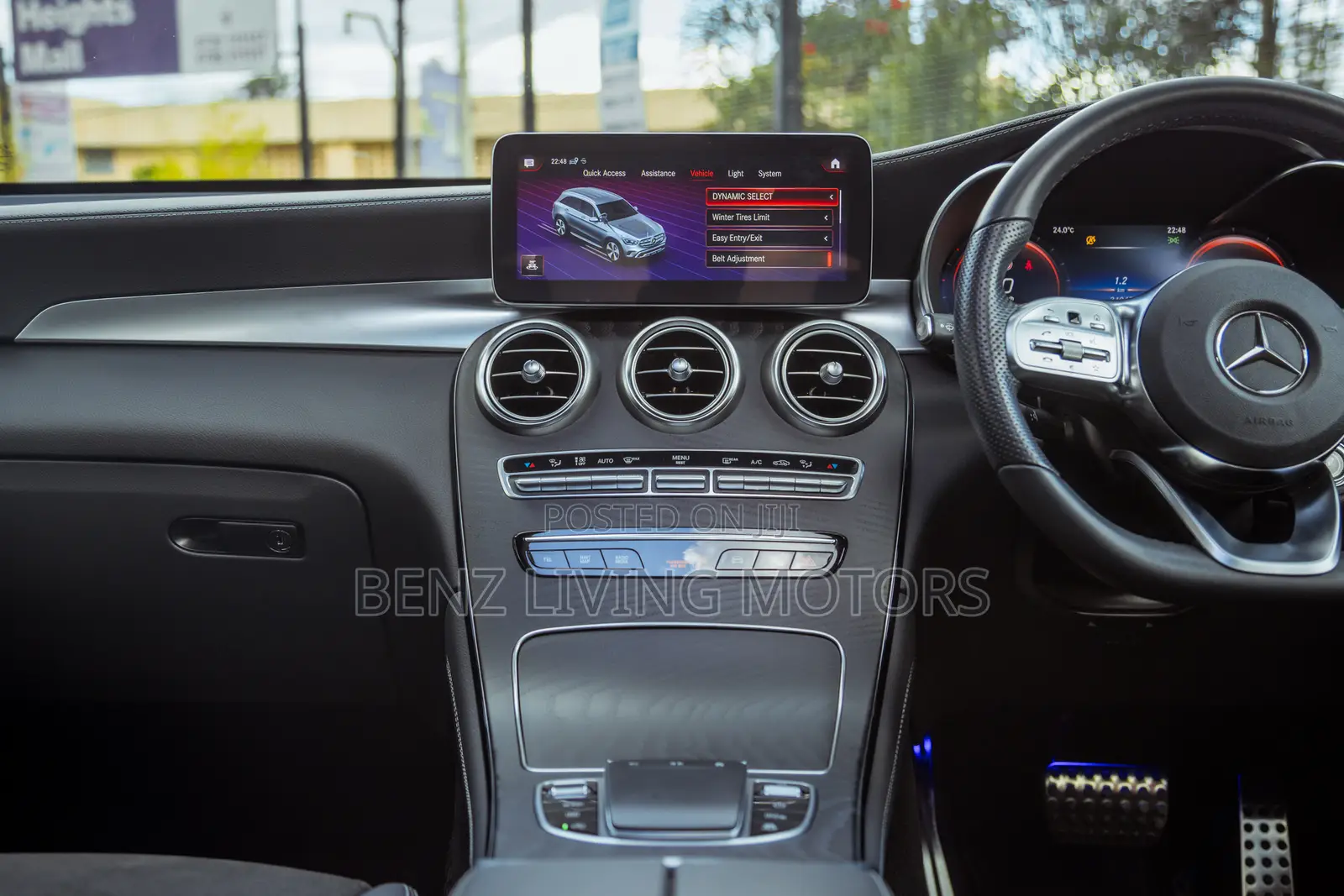 Mercedes-Benz GLC-Class 2019 White