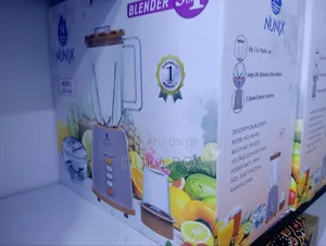 Blender 3 in 1 With Chopper Nunix Blender Ak444