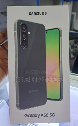 New Samsung Galaxy A56 256 GB Black